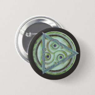 Mystic Celtic Triad Ronde Button 5,7 Cm