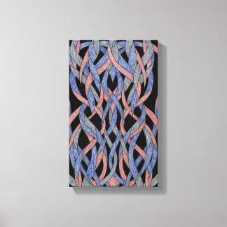 Mystic Color Storm Huidige Abstracte Wandkunst Canvas Afdruk
