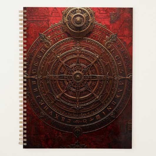 Mystic Compass Rose Planner (Voorkant)