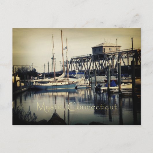 Mystic, Connecticut Briefkaart (Voorkant)