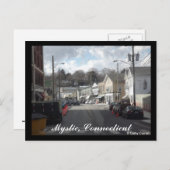 Mystic, Connecticut Briefkaart (Voorkant / Achterkant)