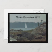 Mystic, Connecticut na Sandy Briefkaart (Voorkant / Achterkant)