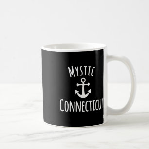 Mystic Connecticut Zeilen Bootvaren Nautische Kust Koffiemok