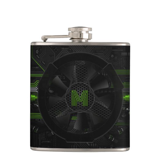 Mystic Core Personalized Flask Heupfles (Voorkant)