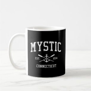 Mystic CT gekruiste riemen boot anker sporten Koffiemok