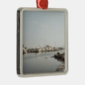 Mystic, CT Metalen Ornament (Rechts)