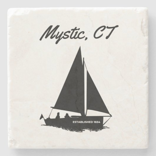 Mystic CT Stenen Onderzetter (Voorkant)