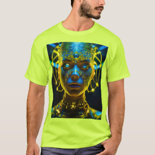 Mystic Cyber Angel: Het Goddelijke Ontwaken T-shirt