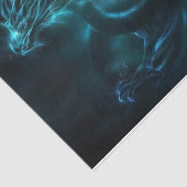 Mystic Dragon Tissuepapier (Detail)