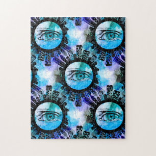 Mystic Elegance in de hedendaagse stijl van de sta Legpuzzel