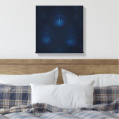 Mystic Energy Eyes Canvas Wall Art (Insitu (Slaapkamer))