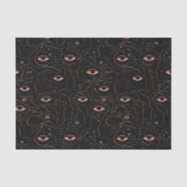 Mystic Eyes & Floral Faces Tissue Paper Tissuepapier