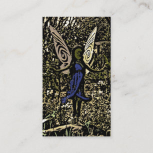 Mystic fairy aanpasbare visitekaartjes