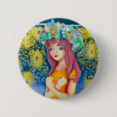 Mystic Firefly Beach Button (Voorkant)