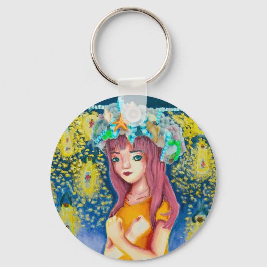 Mystic Firefly Beach Sleutelhanger (Voorkant)