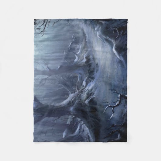 Mystic Forest Fleece Deken (Voorkant)
