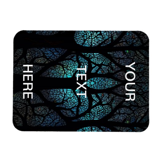 Mystic Forest Mozaïek Magneet (Horizontaal)