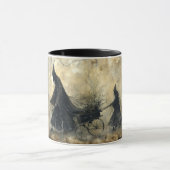 🌲 🎨 Mystic Forest Mug ☕ (Centre)