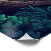 Mystic Forest Realm Perfect Poster (Hoek)