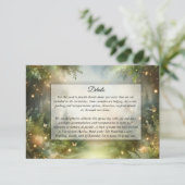 Mystic Forrest Meadow Magic Informatiekaartje (Staand voorkant)