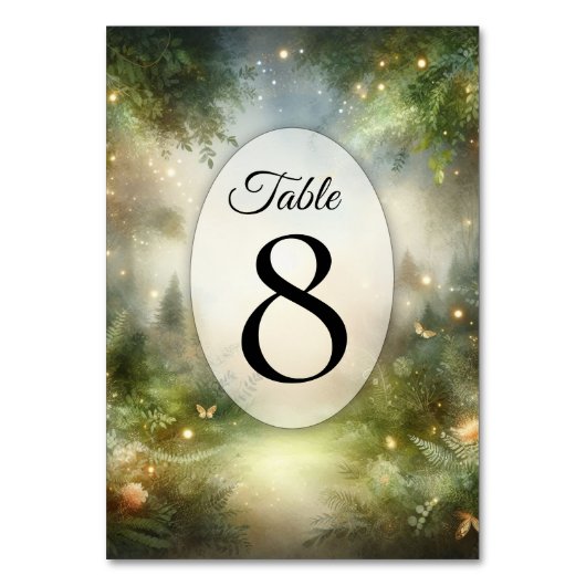 Mystic Forrest Meadow Magic Kaart (Voorkant)