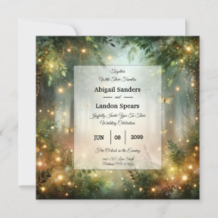 Mystic Forrest Meadow Magic Uitnodiging