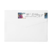 Mystic Garden Celestial Bruiloft Retouradres (Achterkant)