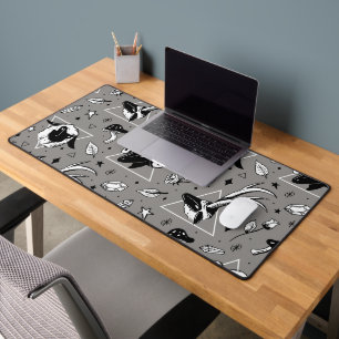 Mystic Goat & Sheep Motif Desk Mat