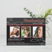 Mystic Goth Red Grad Invitation (pour plus de phot (Debout devant)