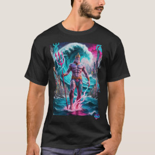 Mystic H2O Poseidon's Storm Design T-shirt