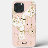 Mystic Hands, Illustration iPhone case (Achterkant)