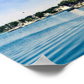 Mystic Harbour Clipper Ship Poster (Hoek)