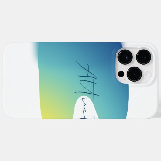 Mystic iPhone hoesje (Achterkant (horizontaal))