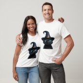 Mystic Kitty Chat d'Halloween T-Shirt Classique (Unisexe)