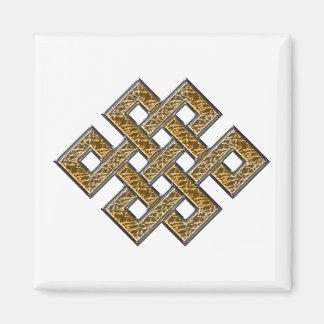 Mystic Knot - Silver & Gold 2 Magneet