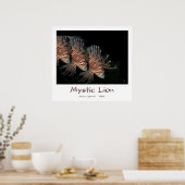 MYSTIC LION Art Print (Keuken)