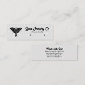 Mystic Luna Moth Bijoux Carte de visite (Devant / Derrière)