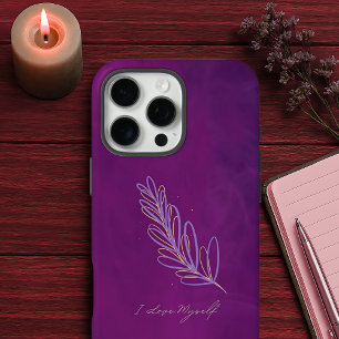 Mystic Magenta Ik hou van mezelf Zelfwaarde bevest iPhone 16 Pro Max Hoesje