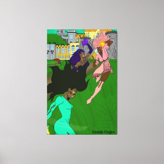 Mystic Melanin Krijgers Canvas Afdruk