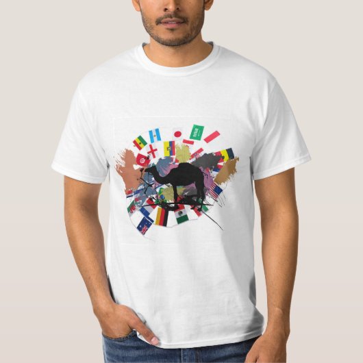 Mystic Millie Camel T-Shirt (Voorkant)