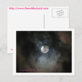 Mystic Moon Briefkaart (Voorkant / Achterkant)