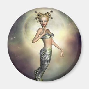 Mystic Moon Mermaid Magneet