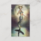Mystic Moon Mermaid Visitekaartje (Achterkant)
