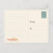 Mystic Moon Ride Briefkaart (Achterkant)