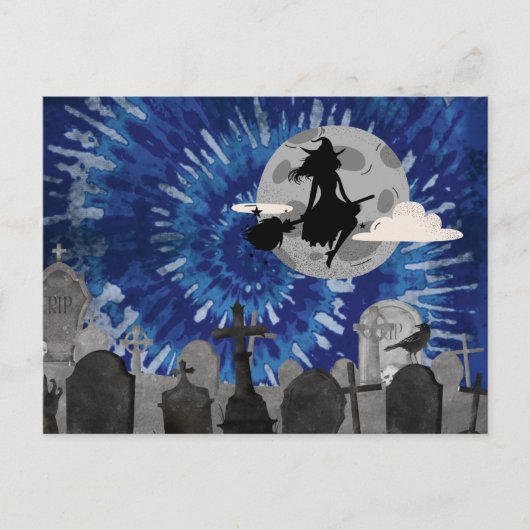 Mystic Moon Ride Briefkaart (Voorkant)