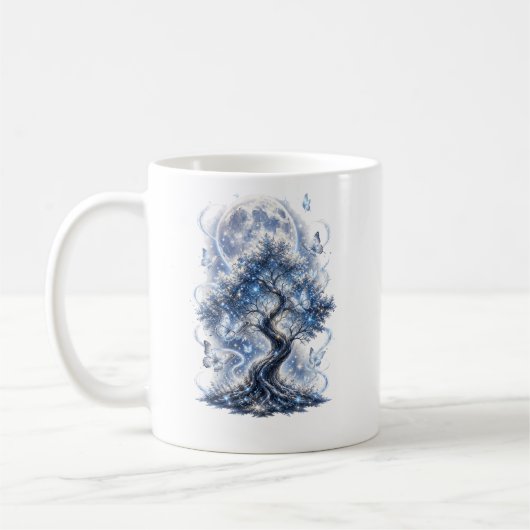 Mystic Moon Tree Magic Mug (Gauche)