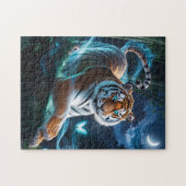 Mystic Moonlight Tiger Legpuzzel (Horizontaal)