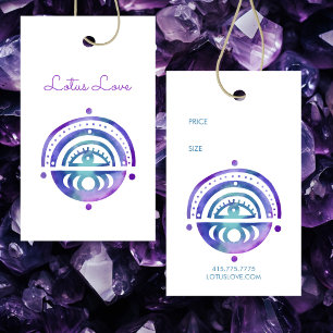 Mystic Moons CUSTOM Hang Label Prijs Grootte Label Visitekaartje