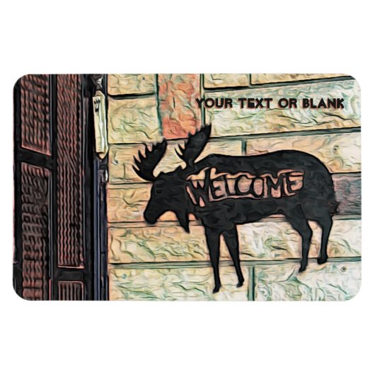 Mystic Moose Magneet (Horizontaal)