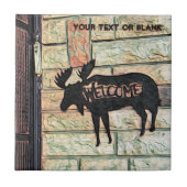 Mystic Moose Tegeltje (Voorkant)